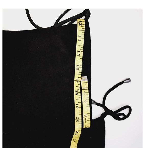 Dream Pairs Black above knee faux suede Lace Tie Back Zip Boots 8 - Picture 11 of 16